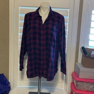 Plaid Long Sleeve Shirt